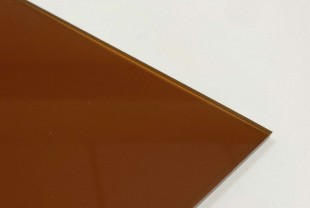 Монолитный поликарбонат Borrex "Оптимальный" толщина 8 мм, бронза йод