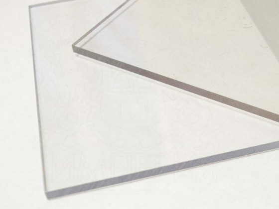 Монолитный поликарбонат Borrex "Оптимальный" толщина 10 мм, прозрачный