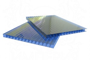 Сотовый поликарбонат LEXAN толщина 20 мм, синий