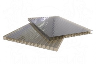 Сотовый поликарбонат LEXAN толщина 20 мм, бронза