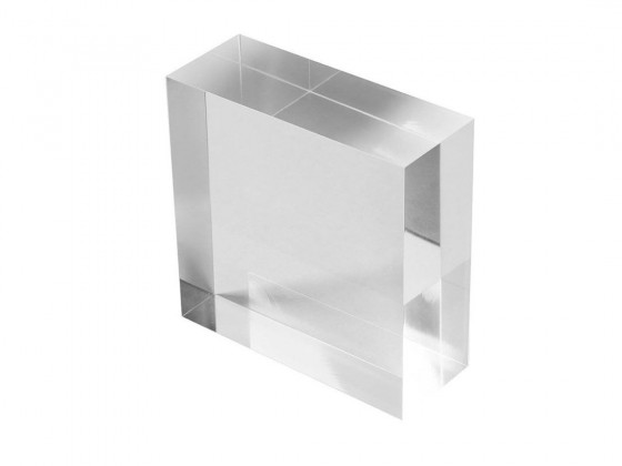Блочное оргстекло Plexiglas толщина 35 мм, бесцветное 