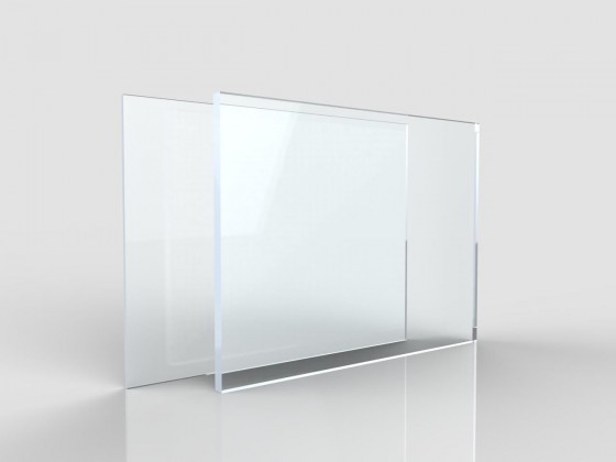 Экструзионное оргстекло PLEXIGLAS (PLEXISTEK), толщина 10 мм, прозрачный