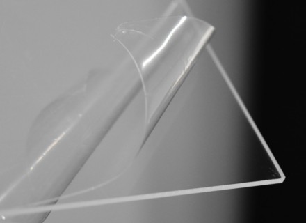 Монолитный поликарбонат толщина 1 мм, прозрачный
